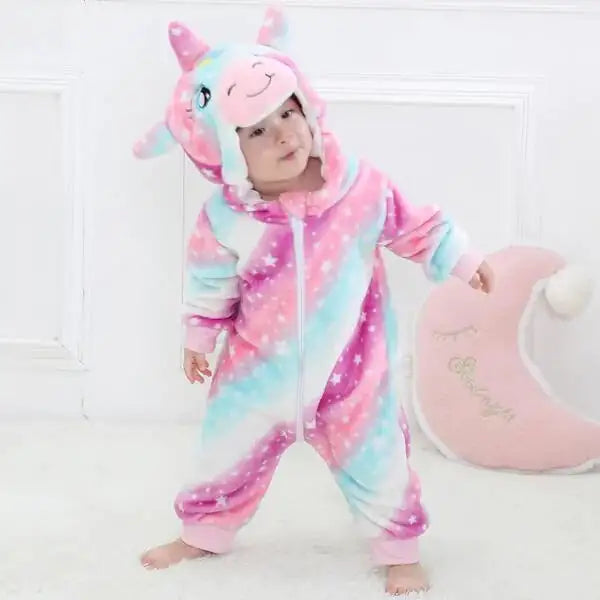 Children's Plush Animal PJs