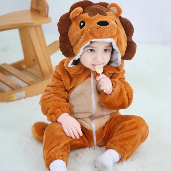 Children's Plush Animal PJs