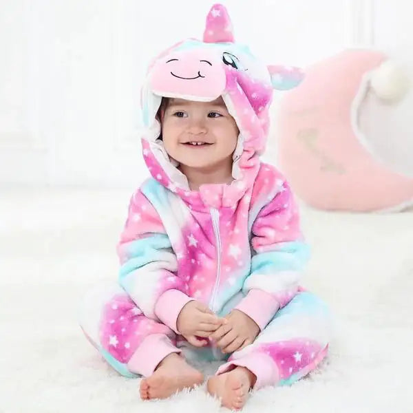 Children's Plush Animal PJs