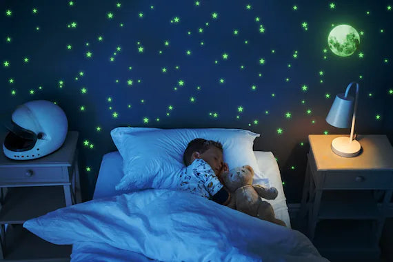 100 Pieces Fluorescent Glow in the Dark Stars